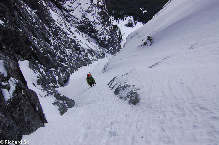 Mount Harvey – North Face Ramp Winter Climb